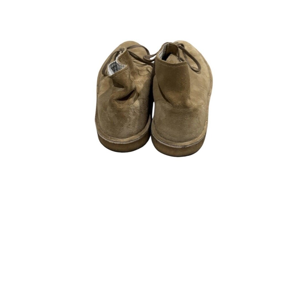 Clarks Originals Desert Boots Womens 8.5 Chukka Tan Leather Lace Up Round Toe - Picture 4 of 7
